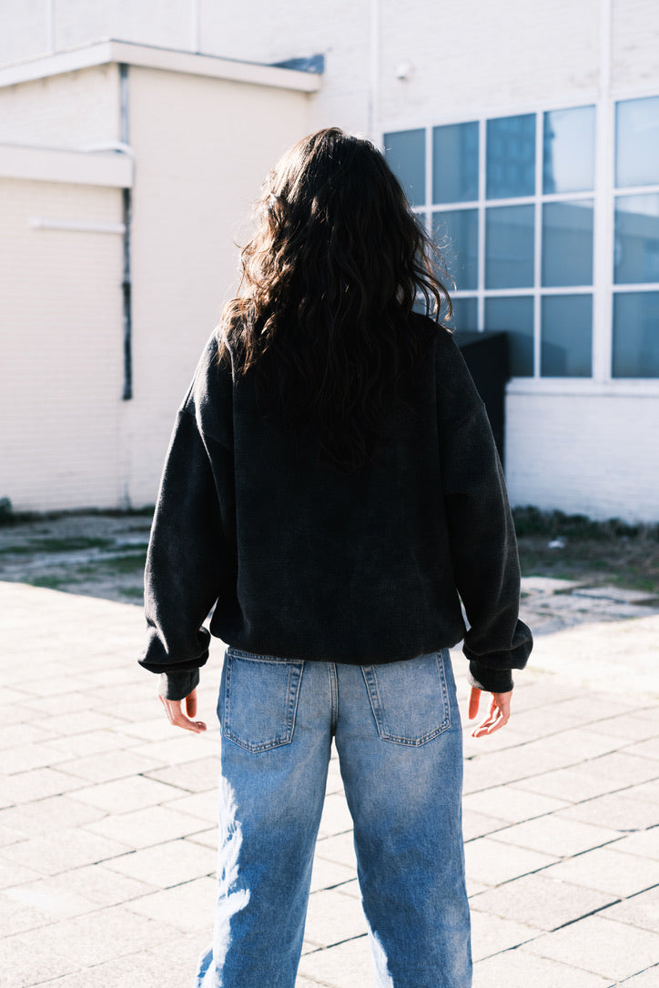 Logo Vintage Oversized Crewneck