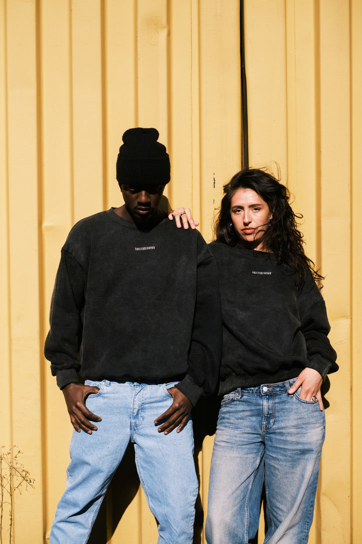 Logo Vintage Oversized Crewneck