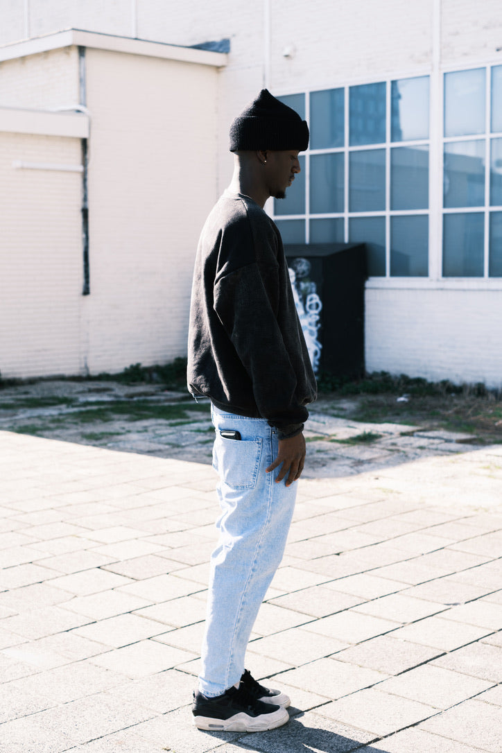 Logo Vintage Oversized Crewneck