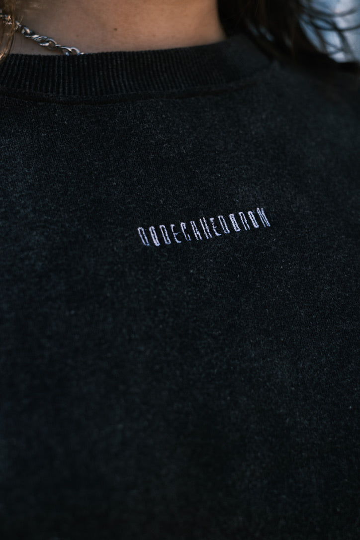 Logo Vintage Oversized Crewneck